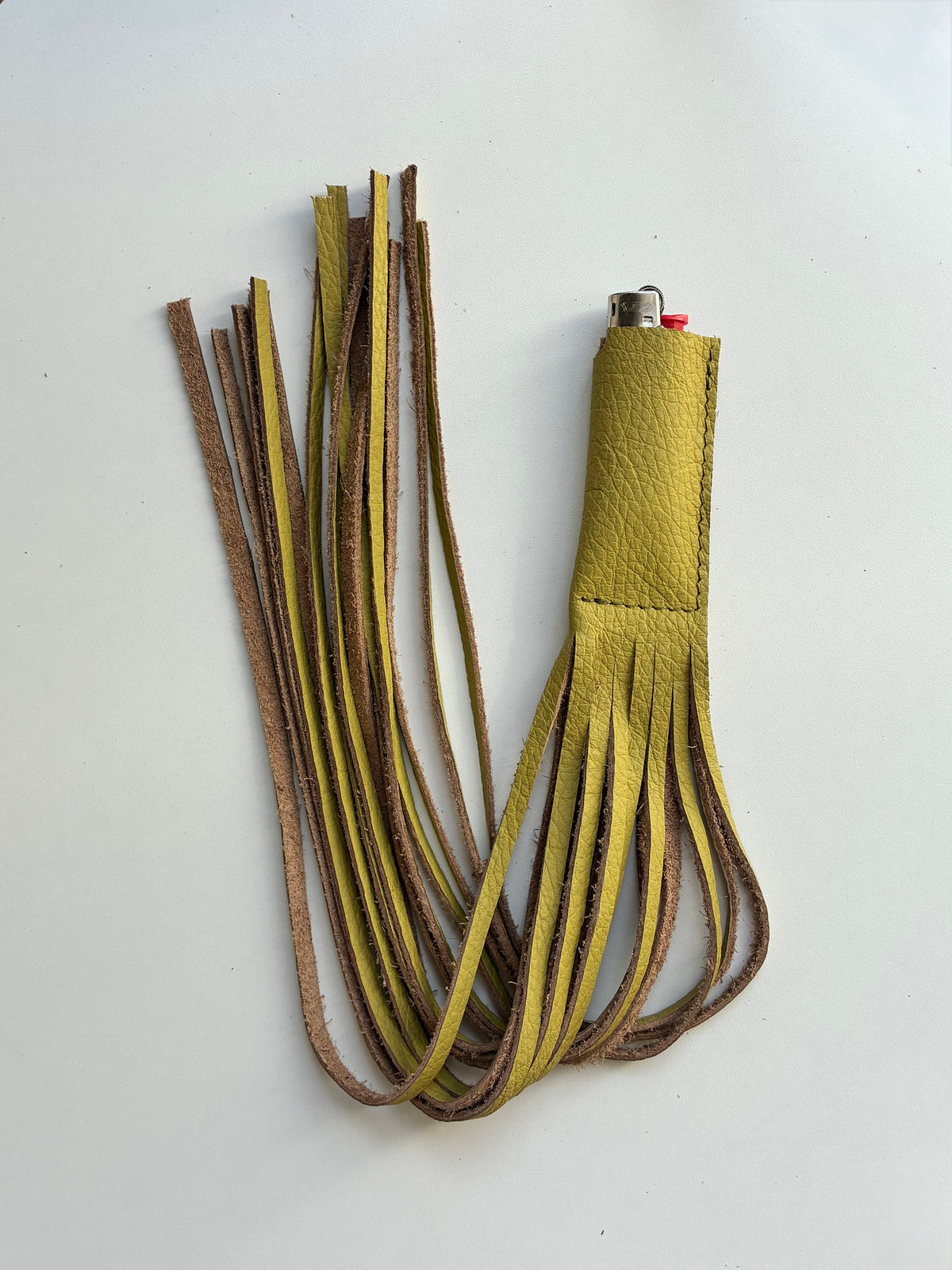 The briquet case - Mustard
