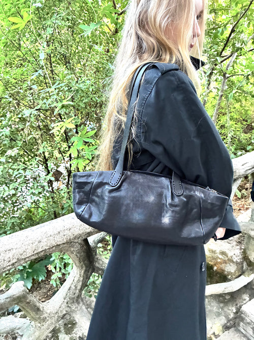 The boat shoulder bag - Black